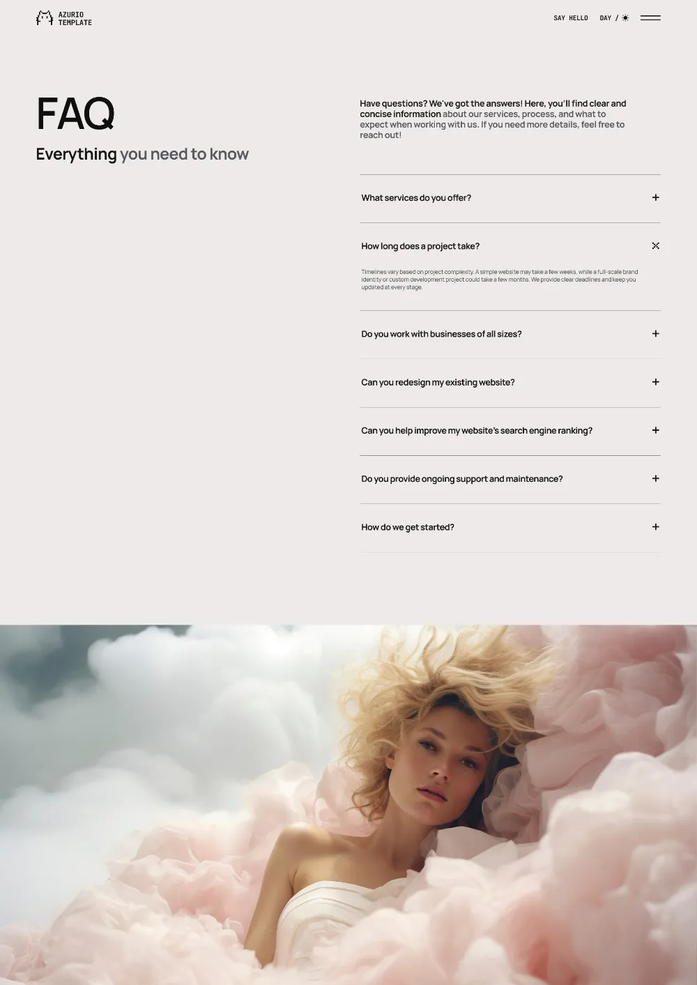 TechFreel - FAQ Page Link